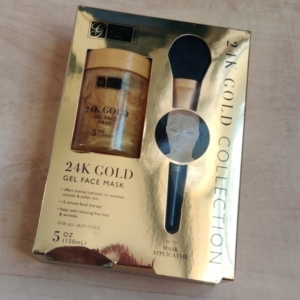24K GLOBAL BEAUTY CARE GOLD GEL MASK
